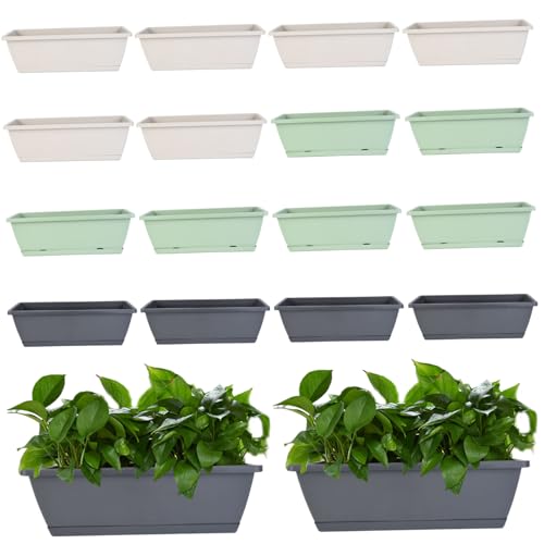Flower vegetable plantador con base para evitar manchas de agua al regar 4