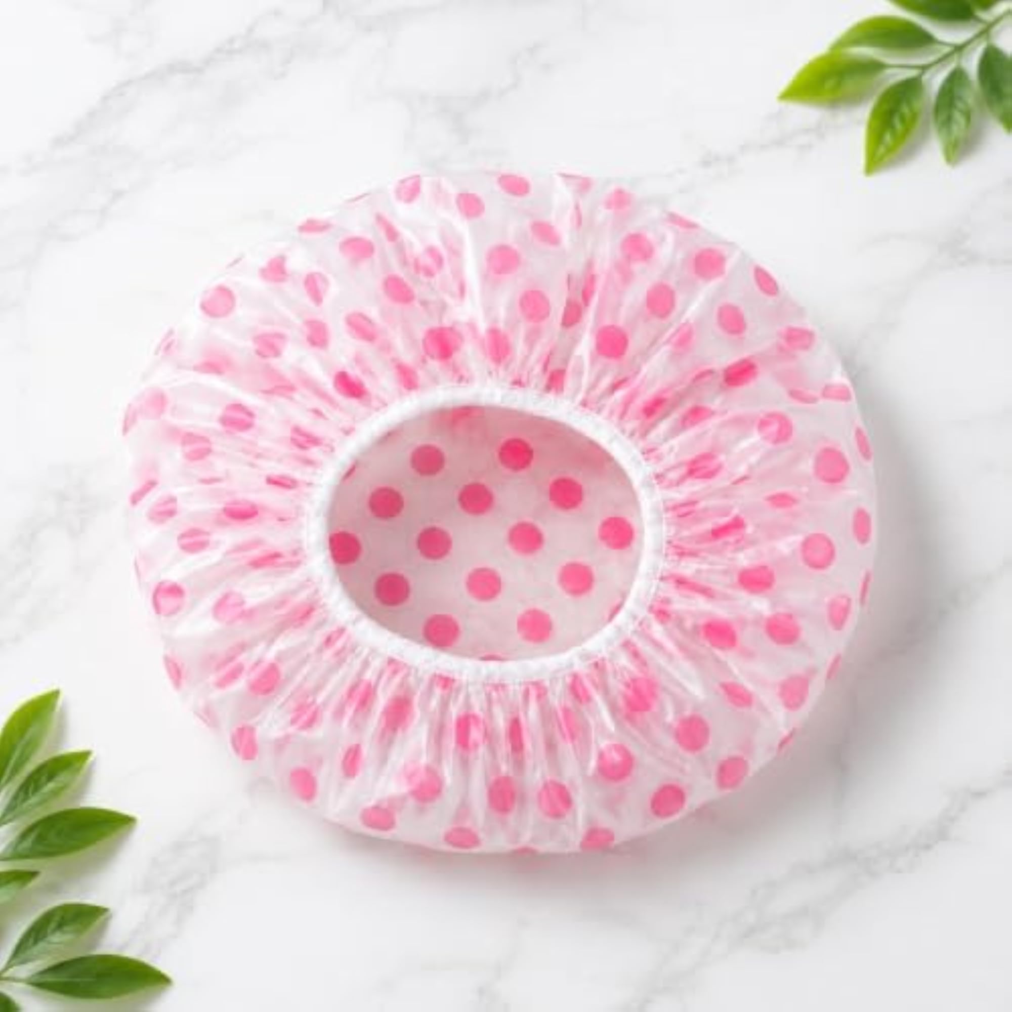 Reusable Shower Caps for Women & Men, Waterproof Bath Caps