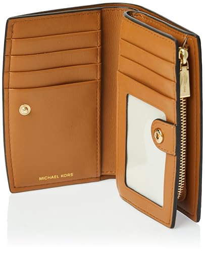 Michael Kors Bryant Medium Zip Around Wallet, Vanilla/Acorn4