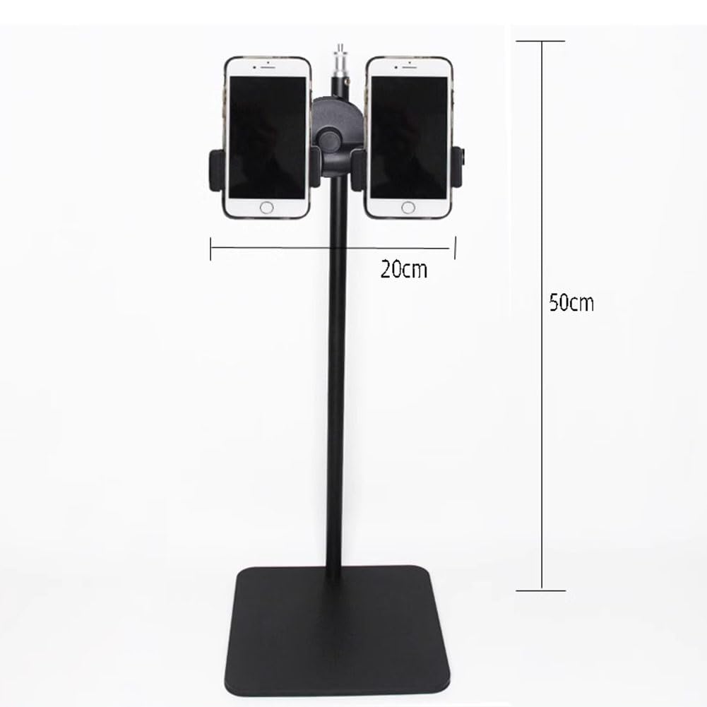 exproyzk Supporto per Il Controllo di Gruppo dei telefoni cellulari Supporto per Telefono Cellulare Regolabile Supporto per Telefono da Tavolo Portatile per videoconferenze, Live Streaming(2)