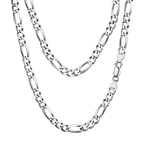 FindChic Chunky Cuban Link Chain for Women, Silver/Gold Plated Choker Trendy Statement Necklace, Thick Curb Chain Hip Hop Punk Jewelry Gift, Unisex Size 5/12/14mm 20inches 01. 5mm-Silver