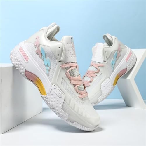 Zapatillas de baloncesto unisex y botas deportivas de moda transpirables 5