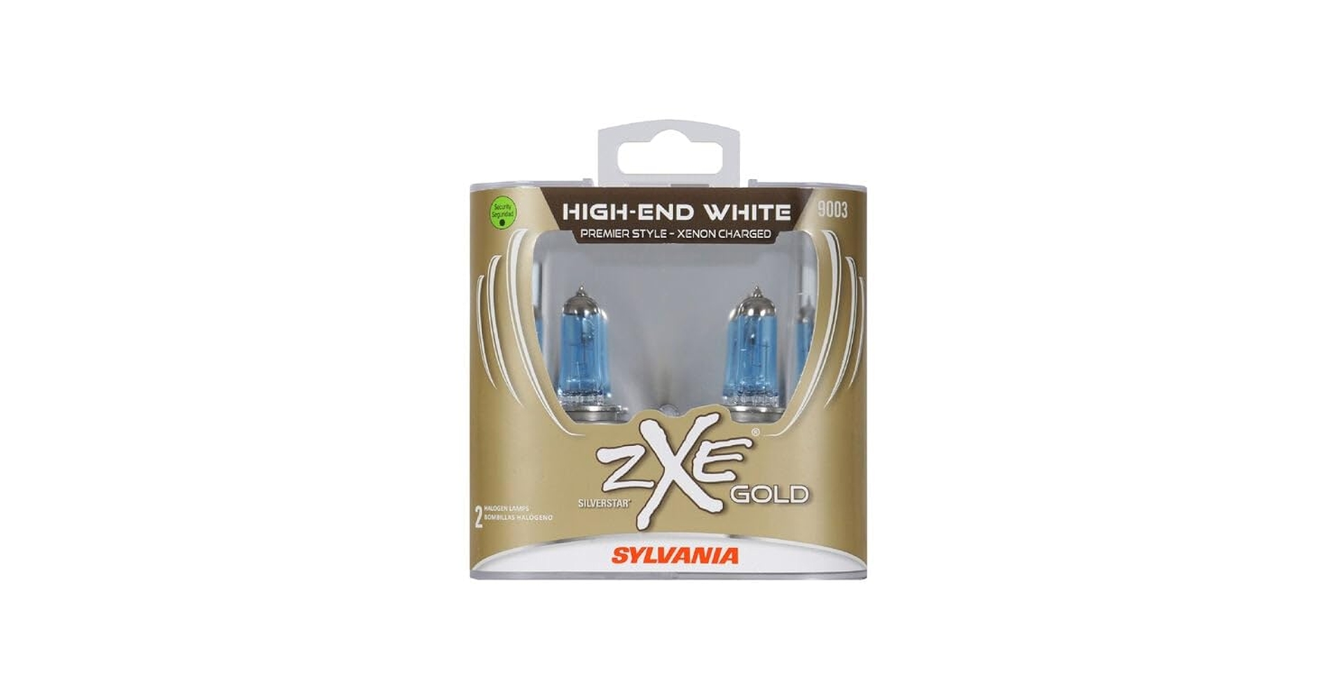 Amazon.com: SYLVANIA 9003 SilverStar zXe Gold Halogen