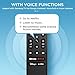 Voice Remote Replacement for Sony TV Remote, for Sony Smart TVs and Bravia TVs, for All 4K UHD LED LCD HD Smart TVs