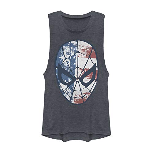 Marvel Spidey Americana Chemise Femme à manches longues imprimée style rétro pop
