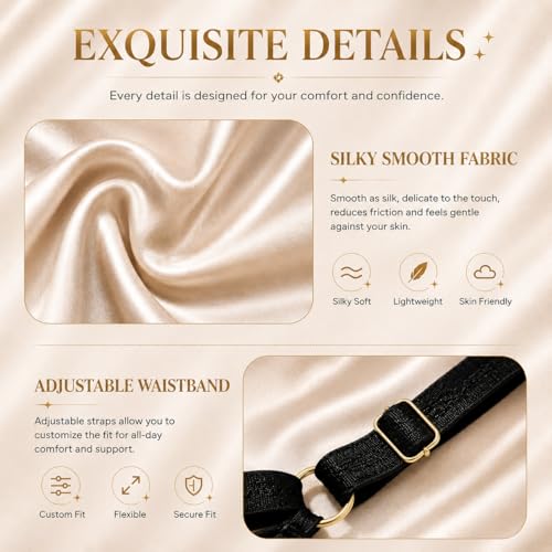 Image of Sexy Underwear for Women Elegant Rhinestone Panties Adjustable Waist Straps Crystal Thongs hilos sexys para mujer hot