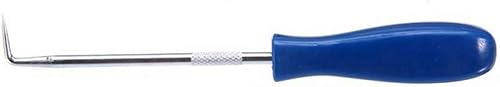 Miniatura 6 de Ihreesy - Juego de 4 piezas de precisión para recoger juntas tóricas de coche, 45 90 110 Straight Pick y gancho extractor de herramientas