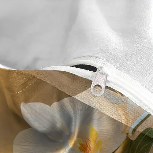 Housse de couette 140x200cm pierres de spa parure de lit microfibre 3D - 8