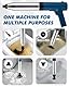YUCHENGTECH Elektrischer Rohrreiniger Druckluft Abflussreiniger Pumpe Pressluft Rohrreiniger Rohrreinigungspumpe Druckluft WC Plunger für Dredge Toilette/Waschbecken/Badewanne/Bodenablauf