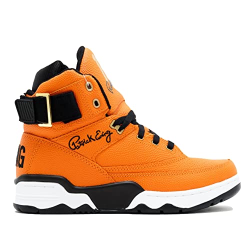 PATRICK EWING Athletics 33 HI Basketball/Gold 1986 Rookie of The Year