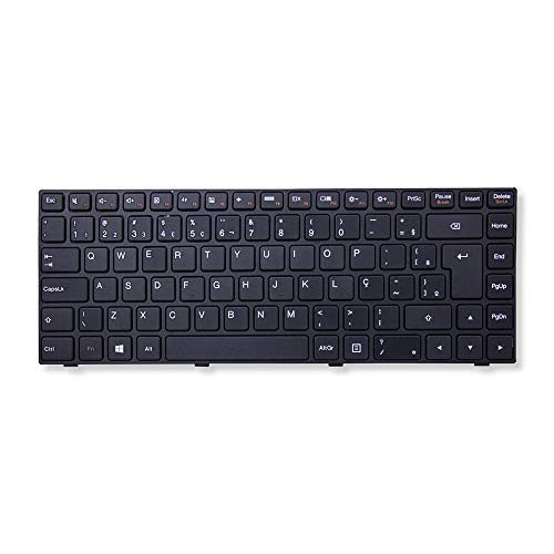 Teclado para Notebook Lenovo Ideapad 100-14iby | Preto ABNT2