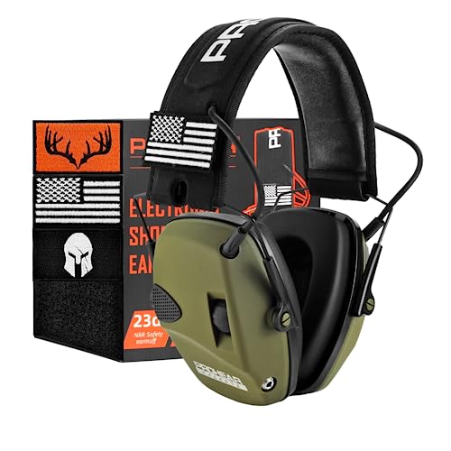 PROHEAR Electronic Ear Protection for Shooting with 4X Sound Amplification,
