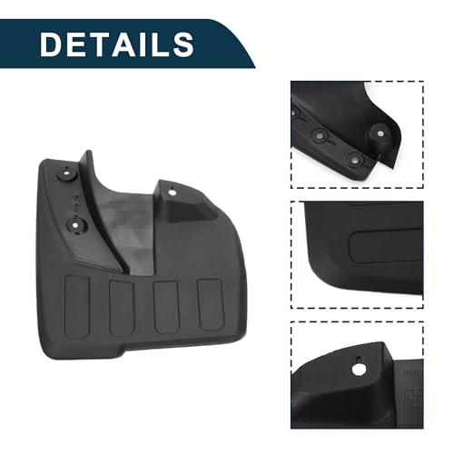 Image of Mud Flaps Splash Guards for Toyota Fortuner 2016-2022 Front & Rear Mud Guards W /Mount Accessories