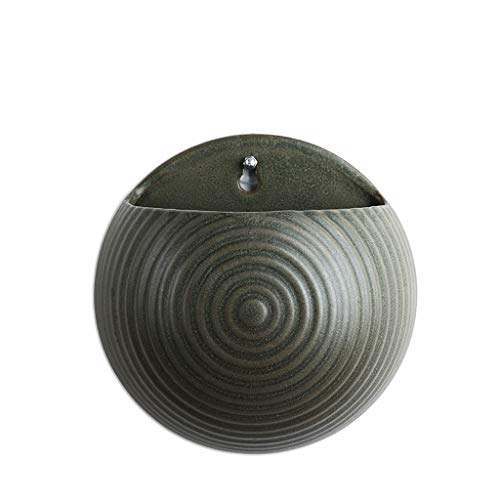 Cesta colgante de pared para flores de 18cm y macetero decorativo 2