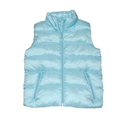 vineyard vines Kids Girls Oversized Metallic Puffer Vest XS 5-6