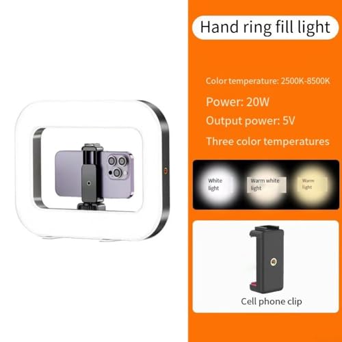 Éclairage pour selfie bicolore idéal pour vos vlogs et soirées en extérieur - 5