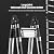 Mitoydoe Telescoping Ladder 12.5FT, 330lbs Capacity Aluminum Extension Ladder with Locking Mechanism, Anti-Slip Pedals & Triangle Stability, Heavy Duty Collapsible Ladder for Home Repairs Folding Lad