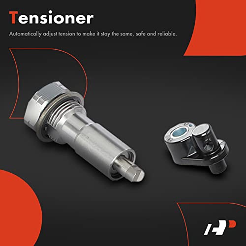 A-Premium Engine Timing Chain Kit W/Damper & Guide & Vvt Sprocket [Fit Dohc, 4Cyl 2.2 2.4L] Compatible With Chevy & Gmc & Pontiac & Buick & Saab & Saturn, Fits Hhr, Equinox, Regal, 9-5, Sky & More #TOP5