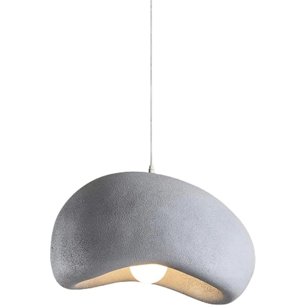 Lampe de lustre de plafond nordique résine suspension réglable E27