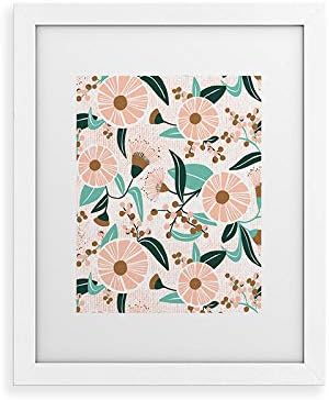 Deny Designs Heather Dutton Framed Art Print, White Classic (8" x 10"), Madelyn