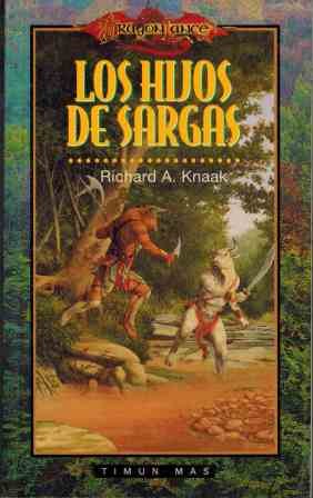 Portada de la novela de fantasía de la Dragonlance Los hijos de Sargas