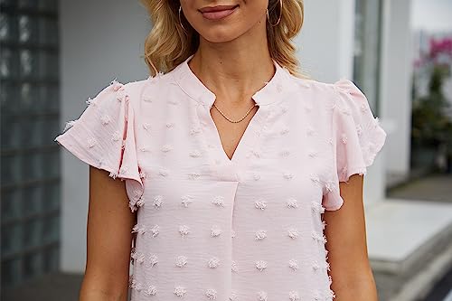 Image of Women's Short Sleeve Puff Sleeve T-Shirt Casual Loose Fitted Tops
