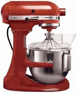 Kitchenaid 5KSM5BER K5 Heavy Duty Mixer, 315 Watt, Red