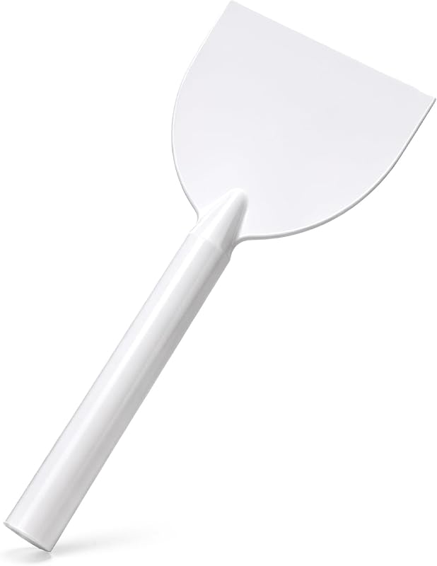 Lothee Cuchillo de plástico para paneles de yeso de 7 pulgadas con mango extralargo flexible, gris | Cuchillo para encintar paneles de yeso, ligero y suave, raspador de esquinas para acabado de limpieza, herramienta para masilla, reparación de parches para acabado de barro de pared