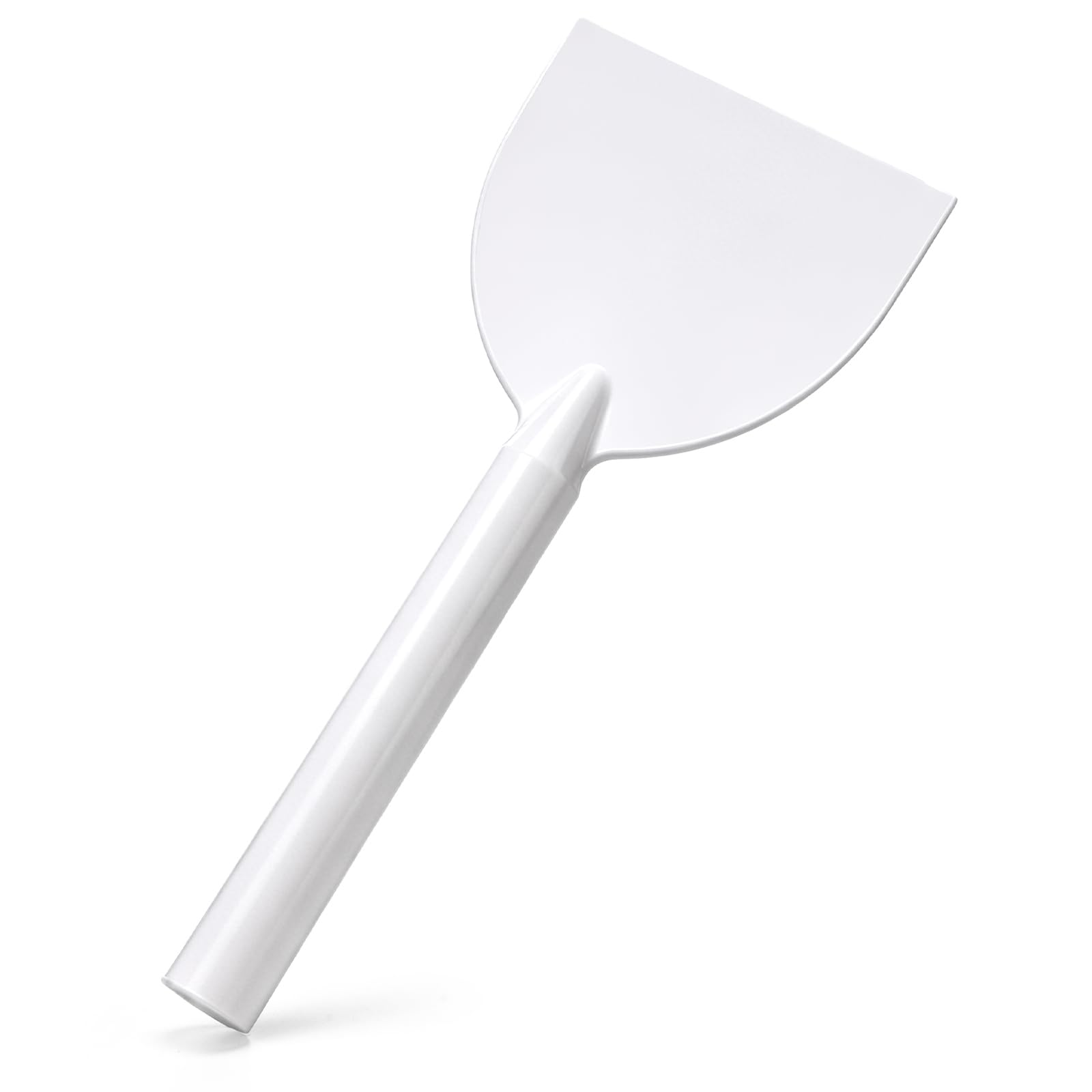 Lothee 7'' Plastic Drywall Knife with Extra Long Handle Flexible, Gray