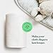 Naturally Nature Disposable Cloth Diaper Liners, Unscented, Fragrance-Free, Chlorine Free Diaper Inserts - 400 Count - (4 Rolls, 100 Sheets per Roll)