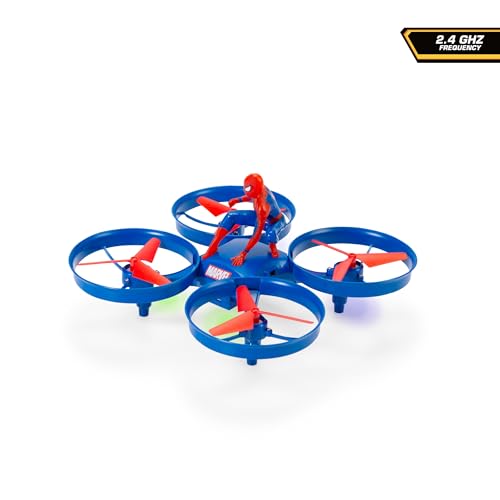 Drone RC Spider-Man Jada jouet télécommandé Marvel intérieur extérieur - 2
