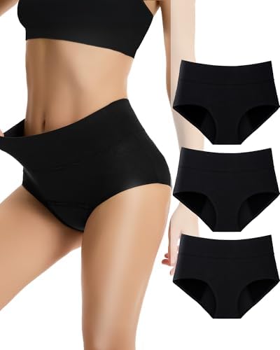 Period Underwear for Women Heavy Flow, Absorbency LeakProof Postpartum Underwear Period Panties Women Menstrual Briefs