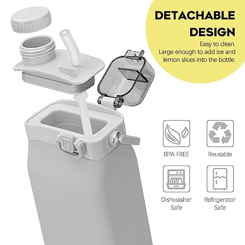 Collapsible-Water-Bottles-20oz-Silicone-Reusable-Water-Bottle-with-Straw-and-Strap-Leakproof-Foldable-Sports-Water-Bottle-for-Travel-Camping-Running-Hiking-Gym-BPA-Free