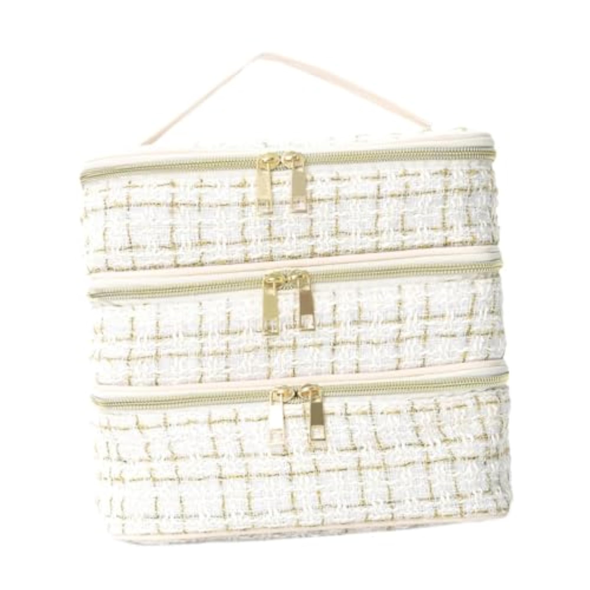 Toiletry Bag with Zipper, Women Makeup Bag for Gym