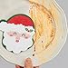 WeiLaiKeQi Print Dishcloth Cotton Dishwashing Cloth Cleaning Sponge Christmas Dishcloth for Kitchen, Santa Claus