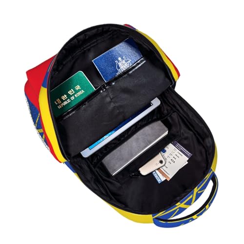Mochila de senderismo Etiopía EdWal para laptop y viaje impermeable 5