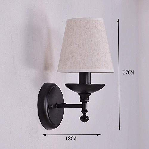 Lámpara de pared E14 para solucionar la falta de luz en mesitas de noche y escritorios 6