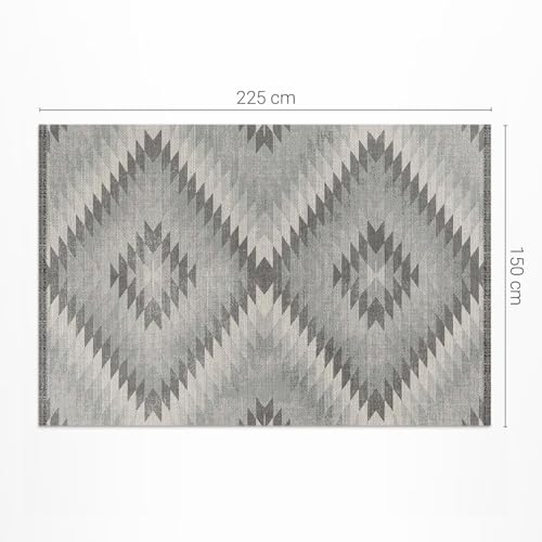 Tapis en vinyle rectangle 150x225 cm Floorart Design maison deco