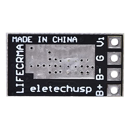 Bateria LiFePO4, Carregador de Bateria, Placa de Carregamento de Bateria com Sensor de Temperatura d