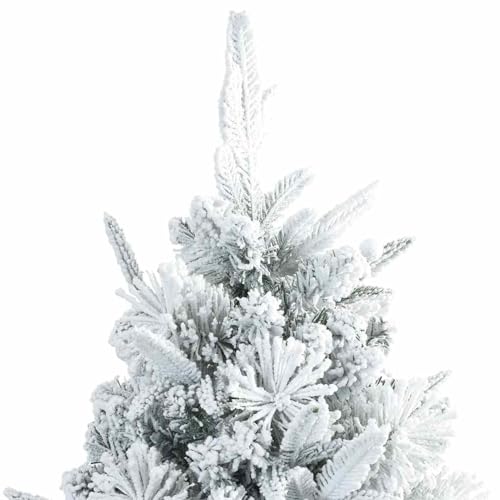 Árbol de Navidad artificial Tidyard 210 cm elegante de PVC denso 5
