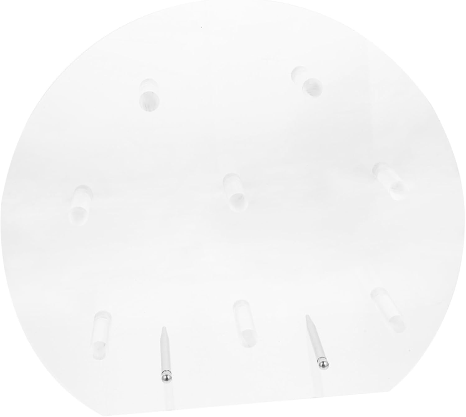 1set Donuts Display Stand Clear Dessert Holder for Weddings Birthdays and Parties Easy to Install and Clean for Donut Storage and Showcase