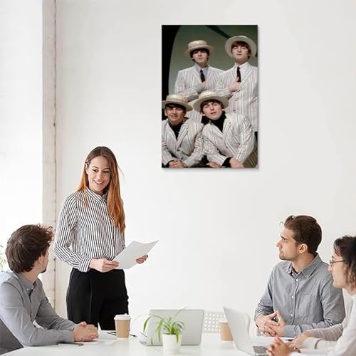 LUISAS Poster décoratif sur toile The Beatles – Impression d’art moderne pour chambre à coucher – 30 x 45 cm - Les Beatles, Paul McCartney, John Lennon, RIngo Starr, George Harrison LUISAS Poster décoratif sur toile The Beatles - Impression d'art moderne pour chambre à coucher - 30 x 45 cm – Image 6