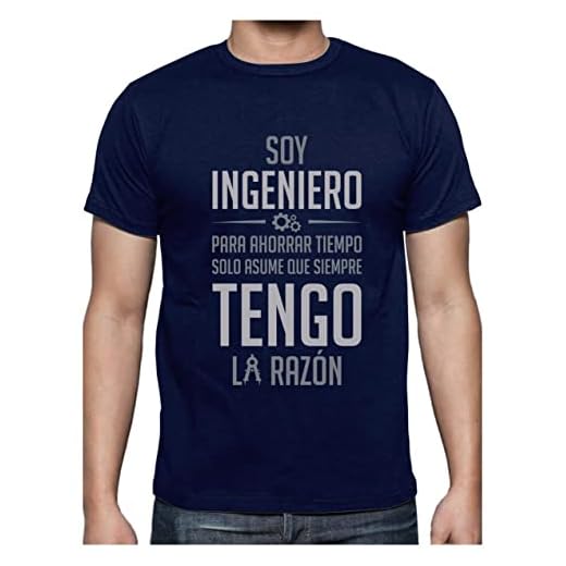 Green Turtle T-Shirts Camiseta para Hombre - Regalos para Ingenieros - Soy Ingeniero Asume Que Siempre Tengo la Razón Large Azul Oscuro