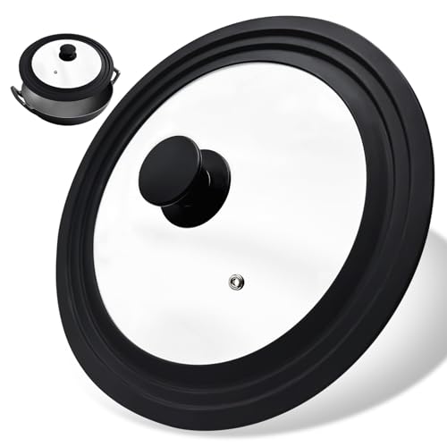 Imagen de Xpieoyrm Universal tapa sarten Negro