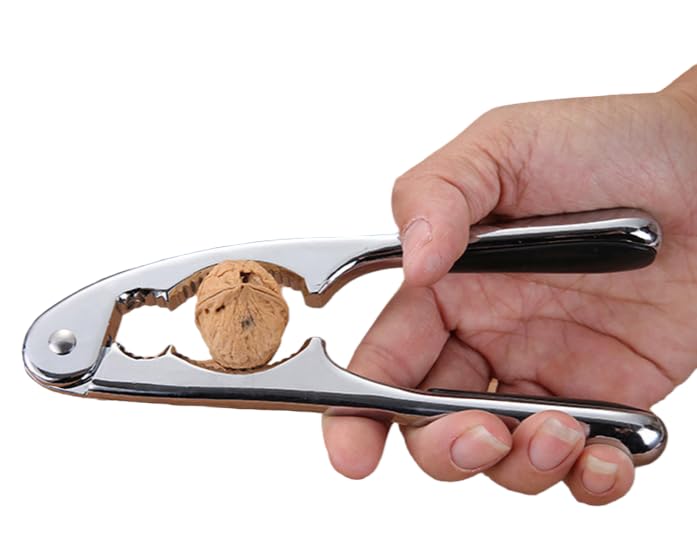 FlYHIGH Premium Nussknacker aus robustem Eisen mit ergonomischem...