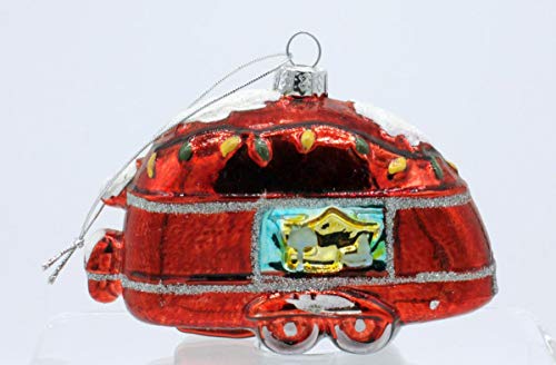 condecoro Wohnwagen Christbaumschmuck Camper Christbaumkugel