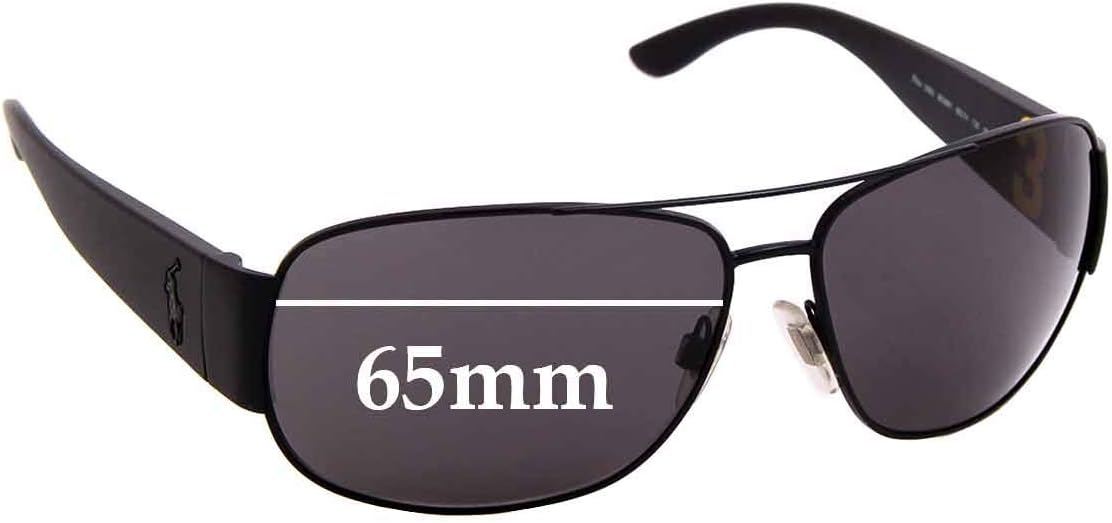 Sunglass Fix Replacement Sunglass Lenses Compatible with Polo Polo PH 3063 65mm