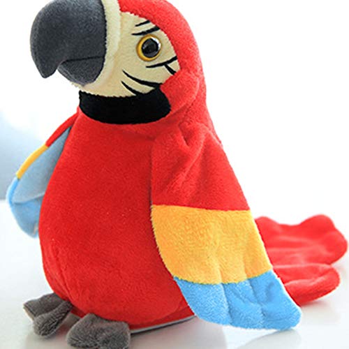 Amazon.co.jp: 話すオウム ぬいぐるみ 電動しゃべるオウム 録音