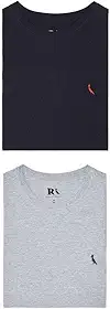 Kit 2 Camisetas Básicas Gota E Brasa Pica Pau Bordado Reserva