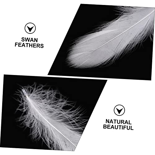 Alasum Home Decor 600 Pcs Decorative White Decor Vase Decor Dainty Jewelry Wedding Fake Nativity Craft Natural Decorative Craft Diy Craft Multi-Function Swan Hat Christmas Decorations #TOP5